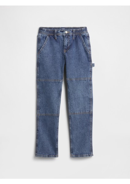 Erkek Çocuk Mavi Denim Pantolon
