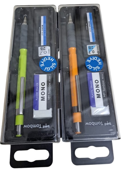 Tombow Uçlu Kalem Seti Neon Yeşil- Turuncu fiyatları