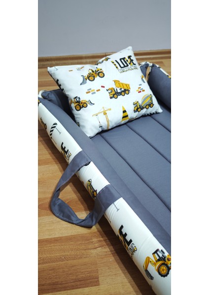 Anstrasit Sarı Traktör Kare Bebek Yatağı fiyatları
