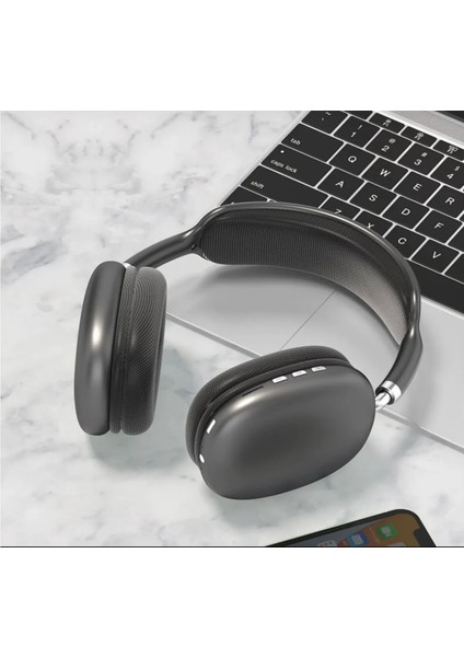 P9 Bluetooth Kablosuz Kulaküstü Kulaklık Siyah modelleri