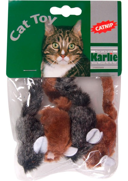 Karlıe Peluş Fare 5 cm Siyah-K.rengi Dpmah