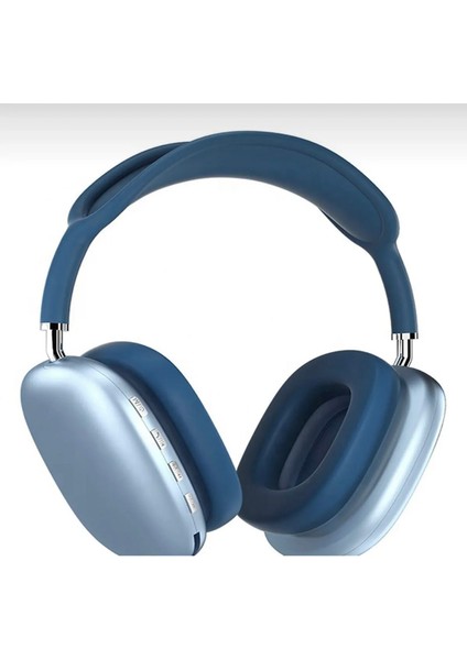 P9 Bluetooth Kablosuz Kulaküstü Kulaklık Mavi