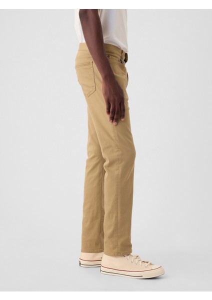 Erkek Kahverengi Gapflex Slim Fit City Max Jean Pantolon indirimleri