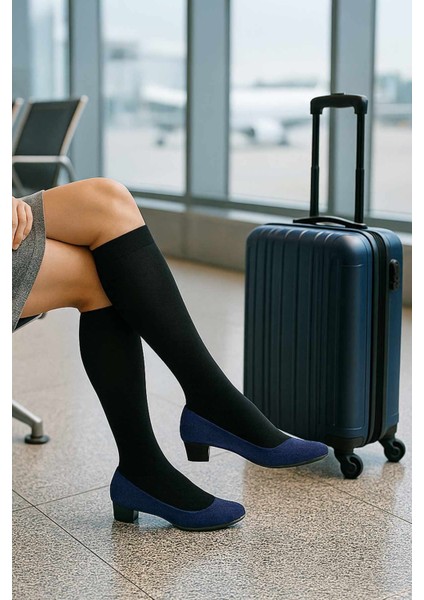 Unisex Mikrofiber Siyah Özel Sıkılaştırıcı Teknolojiyle Uçuş ve Pilot Çorabı fırsatları