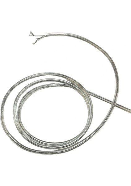 Şeffaf, Aydınlatma Elektrik Kablosu (2*0,50 TTR Yuvarlak Tip) (Kalaylı) 3 Metre modelleri