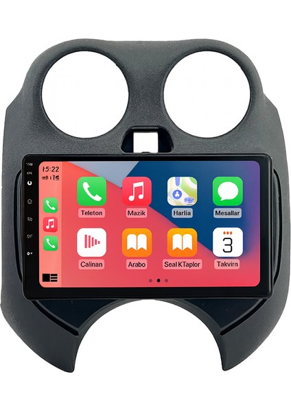 Nissan Micra Multimedya (2011-2013) 4 GB Ram 32 GB Hafıza 4 Çekirdek Navigold