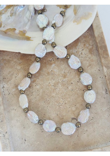 Barok Gerçek Inci Kolye