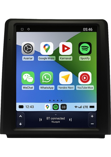 Renault Clio 5 Tesla Multimedya (2020-2025) 2 GB Ram 32 GB Hafıza 4 Çekirdek Navibox