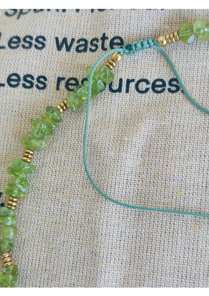 Zeberced Peridot Doğaltaş Kolye modelleri