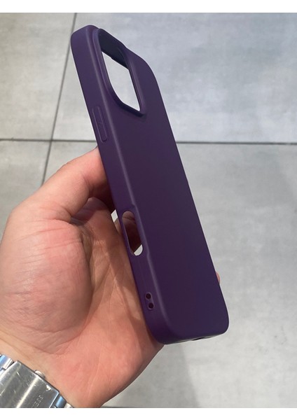 Apple iPhone 16 Pro Max Uyumlu İçi Kadife Lansman Silikon Kılıf fiyatları