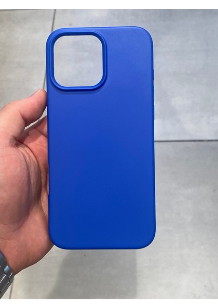 Apple iPhone 16 Pro Max Uyumlu İçi Kadife Lansman Silikon Kılıf