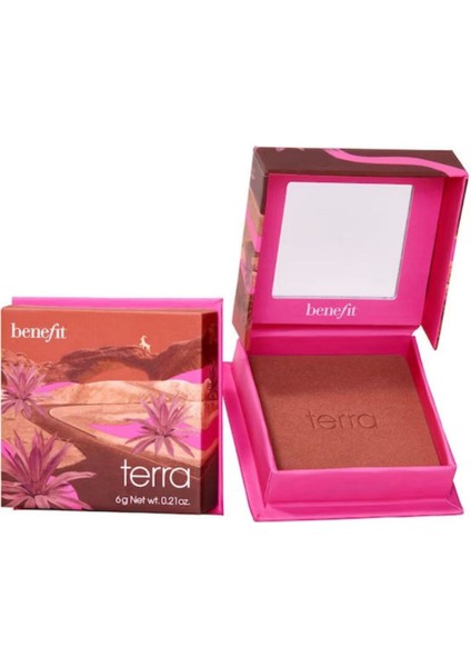 Terra Wanderful World - Kiremit Dore Tonları 6 gr Hiscosmetico