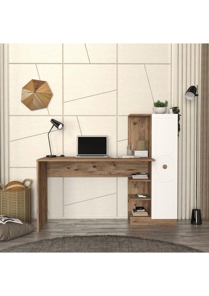 Luna Çalışma Masası Tamamı Mdf