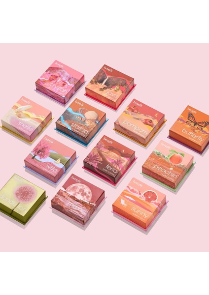 Willa Wanderful World - Pudra Allık Gül Kurusu 6 gr modelleri