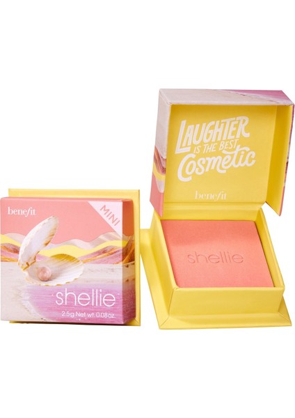 Shellie Wanderful World - Seyehat Boyu Mercan-Pembe Pudra Allık (2,5g)