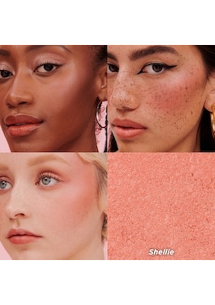 Shellie Wanderful World - Seyehat Boyu Mercan-Pembe Pudra Allık (2,5g) modelleri