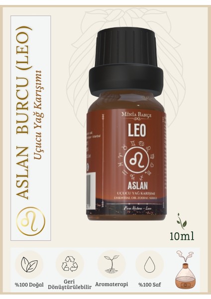 Aslan Burcu - Cancer, Uçucu Yağ Karışımı, 10ML