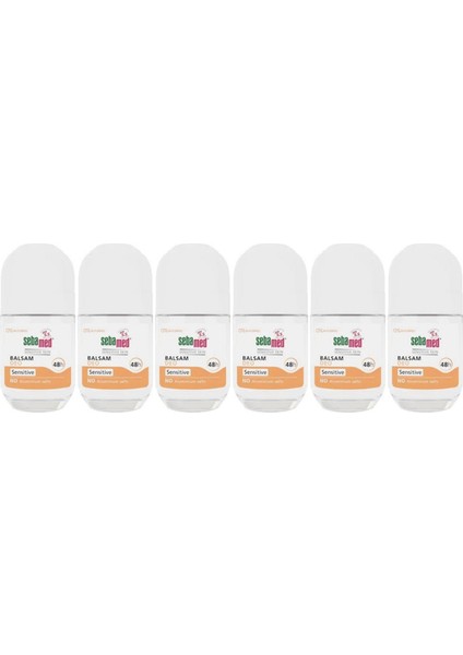 Deodorant Roll-On 50ML Balsam Hassas/sensitive (6 Lı Set)