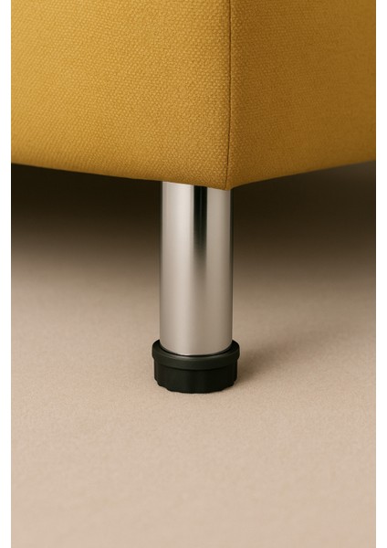 4 Adet Ayarlanabilir 12 cm Krom Metal Mobilya Ayağı – Dolap Kanepe Baza Koltuk Yükseltici fiyatları