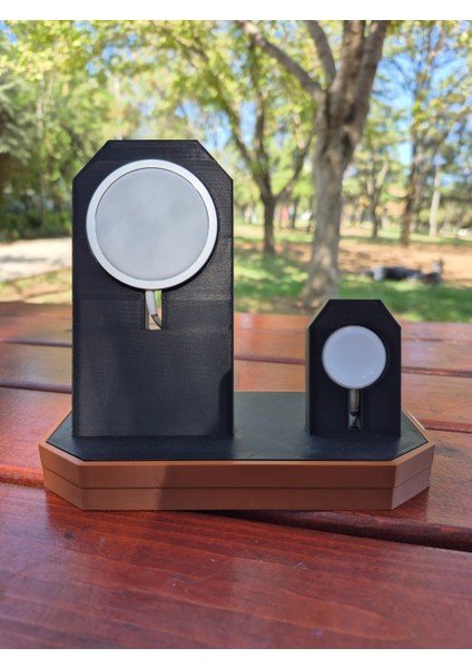 Magsafe Uyumlu Telefon ve Akıllı Saat Şarj Standı – Çoklu Şarj Istasyonu fiyatları