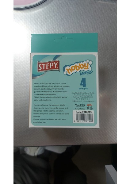 Çok Amaçlı Mercan Sünger Düz 4 Lü x 5 Paket fırsatları