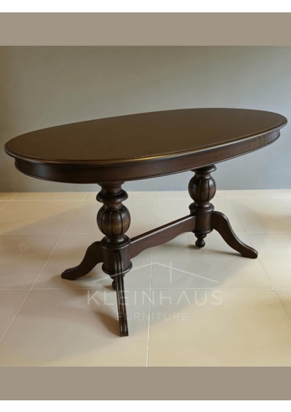 Elegansia Masa Takımı, Oval Masa, Klasik Tasarım