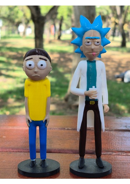 Rick And Morty 2'li Set Büst Figür