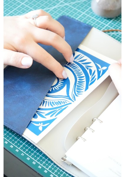 A5 Mekanizmalı Vegan Kapaklı DEFTER.100 Gr. 160 Sayfa.çizgili fırsatları