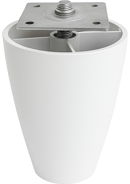 4 Adet 10 cm Beyaz Plastik Koltuk Ayağı – Kanepe Baza Dolap Uyumlu Tablalı Ayak fırsatları