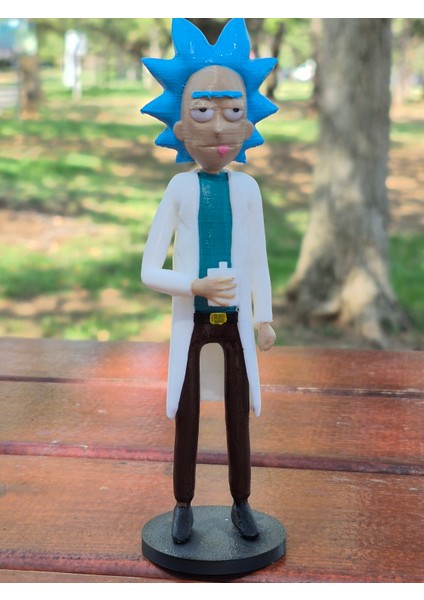 Rick And Morty 2'li Set Büst Figür modelleri