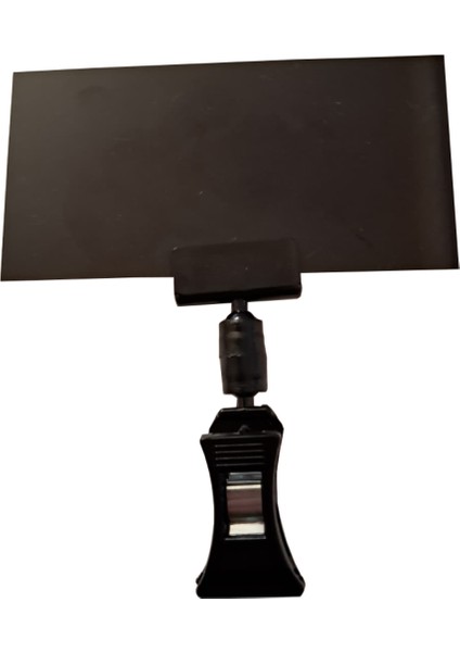 10 Adet Pvc Küçük Siyah Mandallı Pvc Yaz Sil Etiket 10X5 cm fiyatları