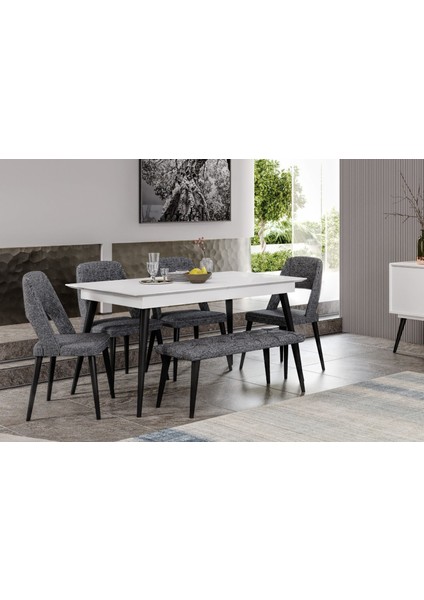 Cotta White Yemek Odası Takımı modelleri