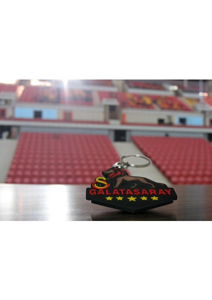 5. Yıldıza Özel Tasarım Galatasaray Taraftar Anahtarlığı modelleri