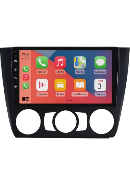 BMW 1 Serisi E81 E82 E87 E88 A.Klima Multimedya (2004-2011) 8 GB RAM 128 GB Hafıza 8 Çekirdek Navigatör