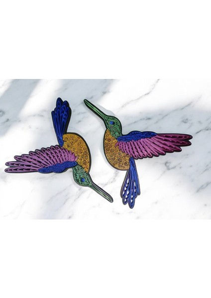 Modern Sinekkuşu Figürlü Duvar Dekorasyonu indirimleri