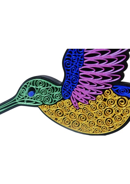 Modern Sinekkuşu Figürlü Duvar Dekorasyonu