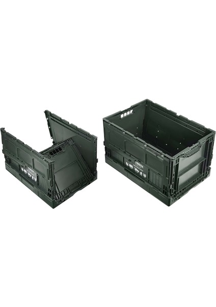 XF90AG / Folding Storage Box / Katlanır Saklama Kutusu / Haki 90 Lt