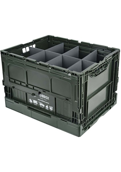 XF90AG / Folding Storage Box / Katlanır Saklama Kutusu / Haki 90 Lt