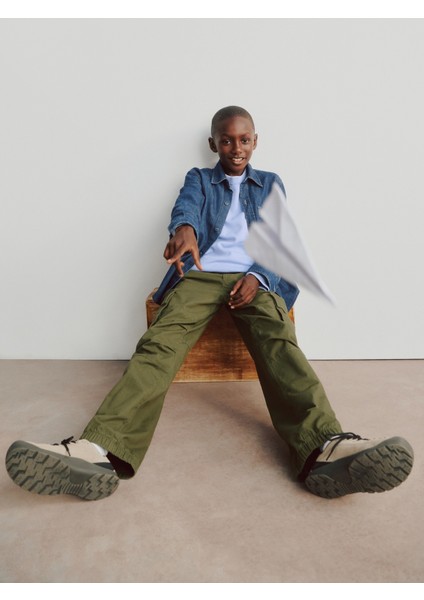 Erkek Çocuk Yeşil Easy Cargo Pantolon fiyatları