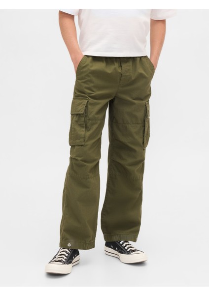 Erkek Çocuk Yeşil Easy Cargo Pantolon