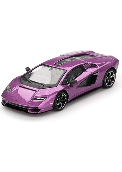 Mini Gt 1/64 Lamborghini Countach Lpı 800-4 Viola 30TH - Blister Paket