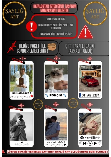 Kişiye Özel Spotify Qr Kodlu Araç Ayna Süsü , Aksesuar - Yazı /isim Eklenebilir | Fotoğraf Hediyeli fiyatları