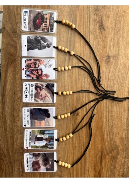 Kişiye Özel Spotify Qr Kodlu Araç Ayna Süsü , Aksesuar - Yazı /isim Eklenebilir | Fotoğraf Hediyeli modelleri