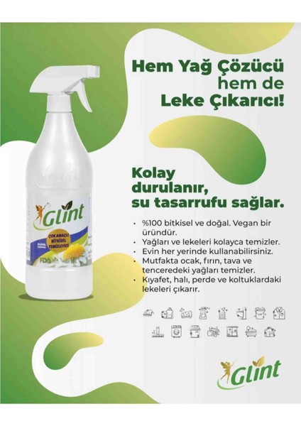 Çok Amaçlı Leke Çıkarıcı Formül 1 Litre Koroplast Temizlik Eldiveni Hediyeli fırsatları