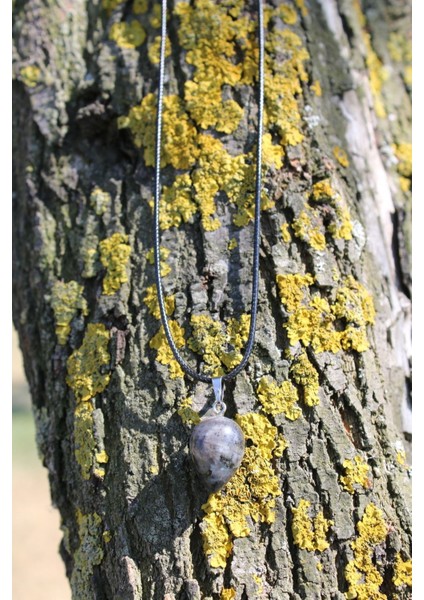 Obsidyen Tamburlu Doğal Taş Spiritüel Enerji Kolye modelleri