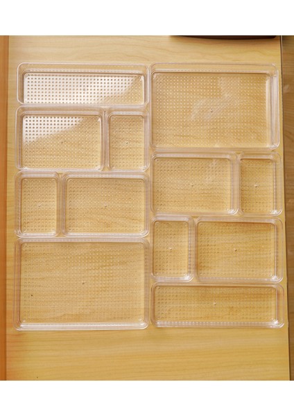 Çekmece Içi Takı ve Makyaj Organizeri 12'li Set