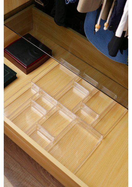 Çekmece Içi Takı ve Makyaj Organizeri 12'li Set