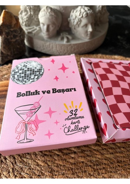 Manifest / Olumlama Kartları Bolluk ve Başarı - 32 Kart fırsatları