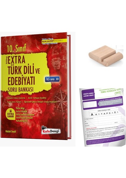 10. Sınıf Edebiyat Extra Soru Bankası - Yeni Müfredat+Telefon Tutucu+Deneme