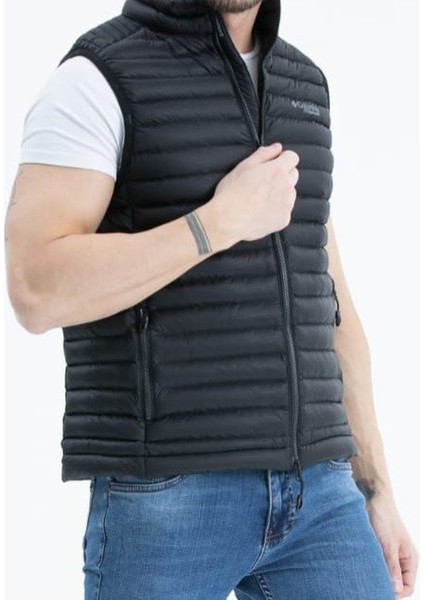 Titanıum Alpha Termal Siyah Slim Fit Yelek